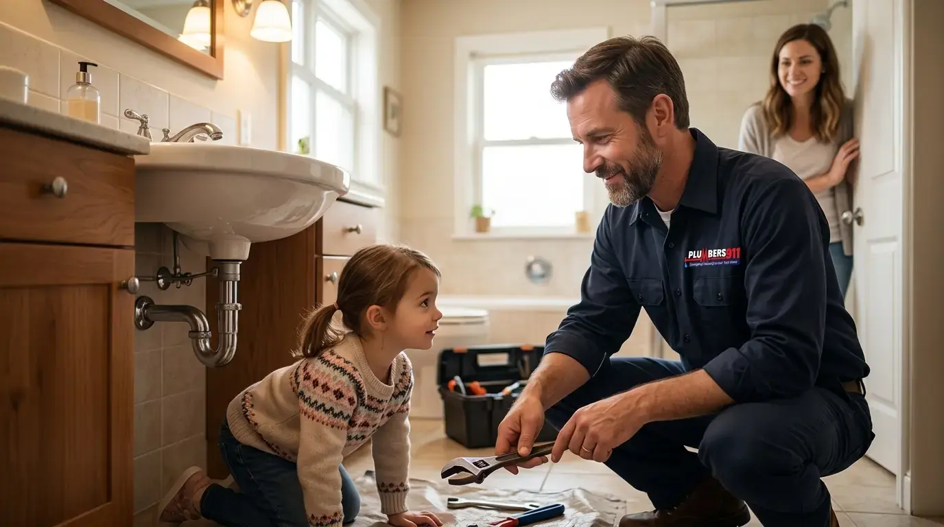 Licensed plumber at work in Gilberts, IL
